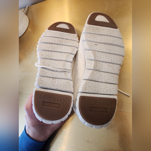 White Cole Haan Lace-Up Men's Shoes Size 10.5 - Picture 13 of 14